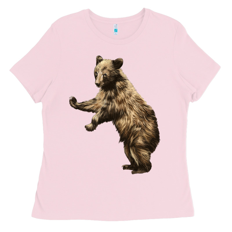 Brown Bear Cub Ladies Tee by LillyAllenDesigns | Teevron