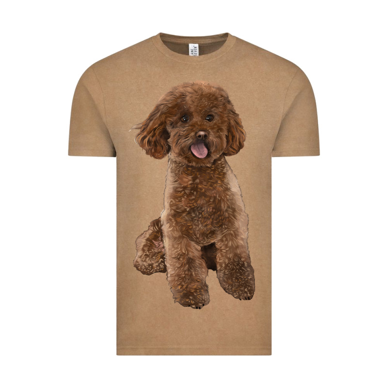 Poodles Dog Lllustrations Vintage Tee by LillyAllenDesigns | Teevron