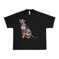 Black catahoula leopard dog Urban Heavy Tee - LillyAllenDesigns