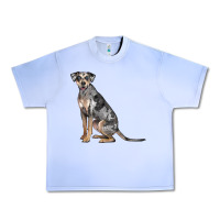 Grape Ice catahoula leopard dog Urban Heavy Tee - LillyAllenDesigns