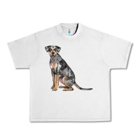 Lunar Rock catahoula leopard dog Urban Heavy Tee - LillyAllenDesigns