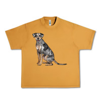 Peanut Butter catahoula leopard dog Urban Heavy Tee - LillyAllenDesigns