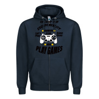 Navy Escape Reality Zipper Hoodie - Bettercallsaul