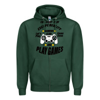 Sports Green Escape Reality Zipper Hoodie - Bettercallsaul