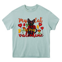 Arona my cat is my valentine valentine's day Heavy Core Tee - FaDigitalArtStudio