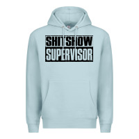 Blue Mist shitshow supervisor Premium Hoodie - DesigneFamous