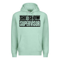 Seafoam shitshow supervisor Premium Hoodie - DesigneFamous