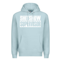 Blue Mist shitshow supervisor Premium Hoodie - DesigneFamous