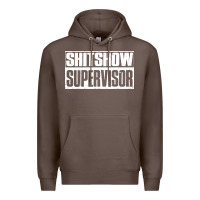 Coffee shitshow supervisor Premium Hoodie - DesigneFamous