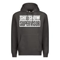 Smoke shitshow supervisor Premium Hoodie - DesigneFamous