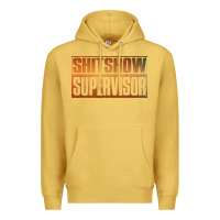 Antique Gold shitshow supervisor Premium Hoodie - DesigneFamous