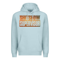Blue Mist shitshow supervisor Premium Hoodie - DesigneFamous