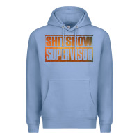 Colony Blue shitshow supervisor Premium Hoodie - DesigneFamous