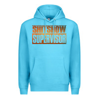 Ocean Blue shitshow supervisor Premium Hoodie - DesigneFamous