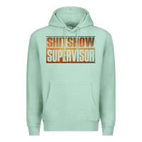 Seafoam shitshow supervisor Premium Hoodie - DesigneFamous