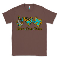 Chestnut Peace Love Texas Classic Tee - Jasminsmagicworld
