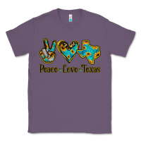 Lavender Peace Love Texas Classic Tee - Jasminsmagicworld