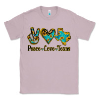 Lilac Peace Love Texas Classic Tee - Jasminsmagicworld