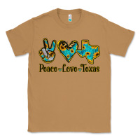 Toasted Coconut Peace Love Texas Classic Tee - Jasminsmagicworld
