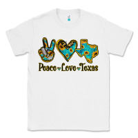 White Peace Love Texas Classic Tee - Jasminsmagicworld