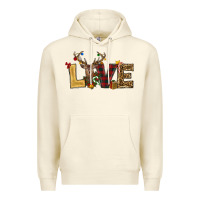 Sandshell christmas reindeer love Premium Hoodie - RanaPortraitStore