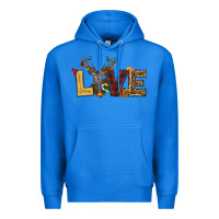 True Royal christmas reindeer love Premium Hoodie - RanaPortraitStore