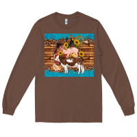 Chestnut western farm cow pig rooster chick farm chicken barn Long Sleeve Tee - Artiststas