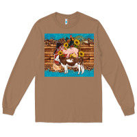Toasted Coconut western farm cow pig rooster chick farm chicken barn Long Sleeve Tee - Artiststas
