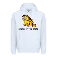 White comrade garf classic Premium Hoodie - DesigneFamous