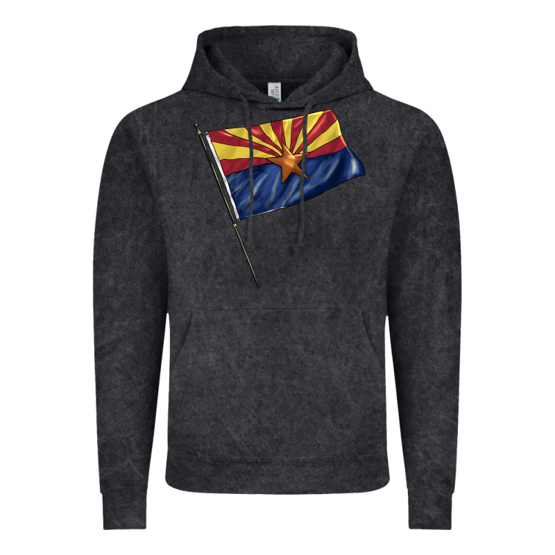 Arizona Flag Vintage Hoodie by BarkalooDesign | Teevron