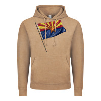 Vintage Coffee arizona flag Vintage Hoodie - BarkalooDesign