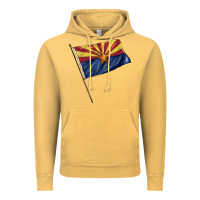 Vintage Mustard arizona flag Vintage Hoodie - BarkalooDesign