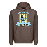 Coffee fight milk classic Premium Hoodie - DesigneFamous