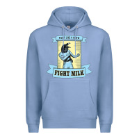 Colony Blue fight milk classic Premium Hoodie - DesigneFamous