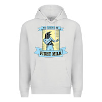 Dove Grey fight milk classic Premium Hoodie - DesigneFamous