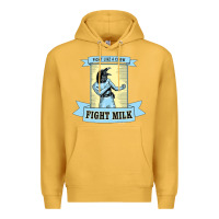 Mustard fight milk classic Premium Hoodie - DesigneFamous