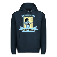Navy fight milk classic Premium Hoodie - DesigneFamous