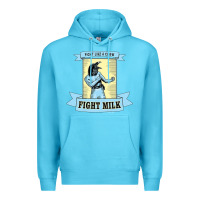 Ocean Blue fight milk classic Premium Hoodie - DesigneFamous