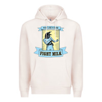 Pale Pink fight milk classic Premium Hoodie - DesigneFamous