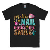 Black pretty nail make me smile bbs Classic Tee - BundleAndBundleShop
