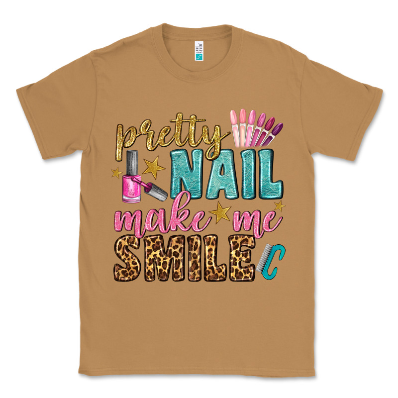 Pretty Nail Make Me Smile Bbs Classic Tee by BundleAndBundleShop | Teevron