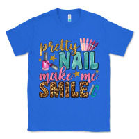 True Royal pretty nail make me smile bbs Classic Tee - BundleAndBundleShop