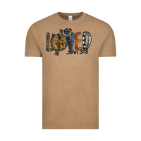 Vintage Coffee so loved jhon 3.16 Vintage Tee - SublimationCraftShop