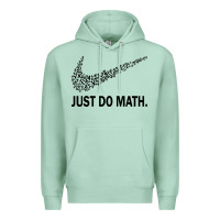 Seafoam just do math Premium Hoodie - DesigneFamous