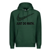 Sports Green just do math Premium Hoodie - DesigneFamous