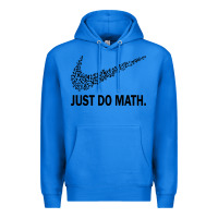 True Royal just do math Premium Hoodie - DesigneFamous