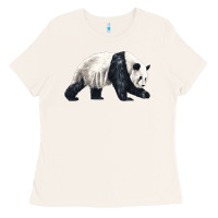 Bone walking panda Ladies Tee - LillyAllenDesigns