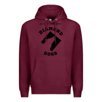 Burgundy lassos diamond dogs classic Premium Hoodie - DesigneFamous