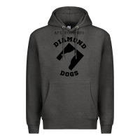 Charcoal Heather lassos diamond dogs classic Premium Hoodie - DesigneFamous