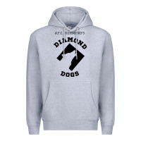Heather Grey lassos diamond dogs classic Premium Hoodie - DesigneFamous